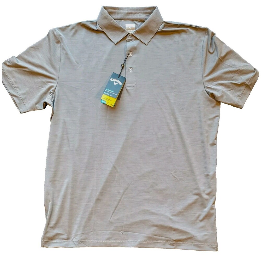 NEW Callaway Men's Monument Golf Tonal Polo XL Shirt Opti-Dri  (CGM462SU) NWT